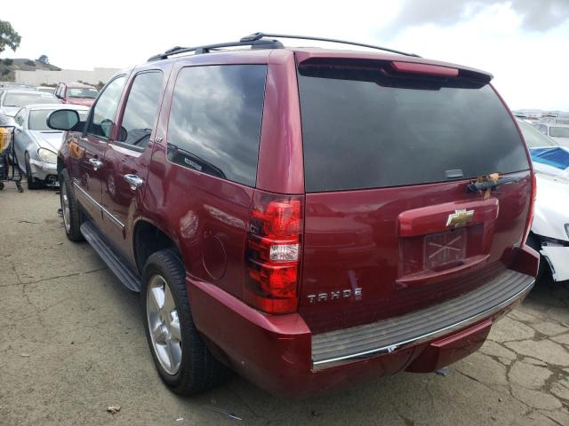 1GNSKCE05BR120458 - 2011 CHEVROLET TAHOE K1500 LTZ BURGUNDY photo 2