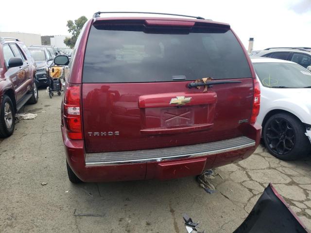 1GNSKCE05BR120458 - 2011 CHEVROLET TAHOE K1500 LTZ BURGUNDY photo 6