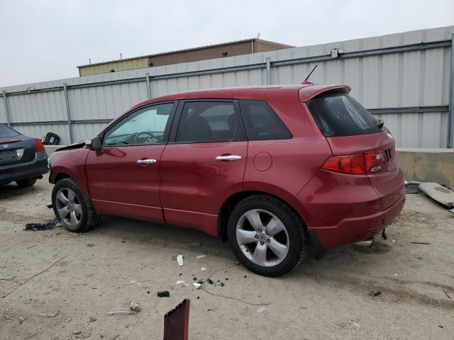 5J8TB18218A009641 - 2008 ACURA RDX BURGUNDY photo 2