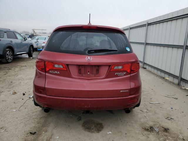 5J8TB18218A009641 - 2008 ACURA RDX BURGUNDY photo 6