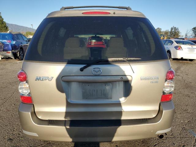 JM3LW28A860562698 - 2006 MAZDA MPV WAGON TAN photo 6