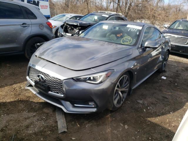 JN1EV7EL4HM551431 - 2017 INFINITI Q60 PREMIUM GRAY photo 1