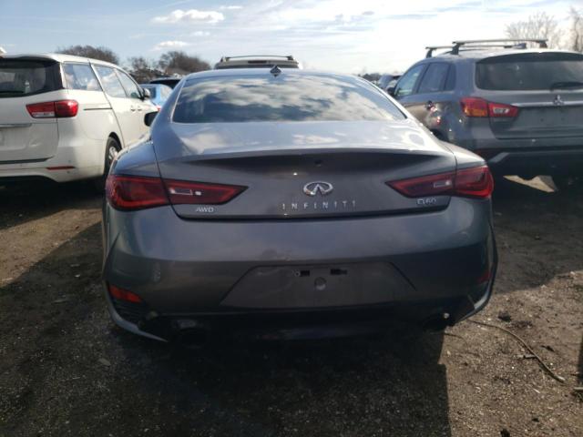 JN1EV7EL4HM551431 - 2017 INFINITI Q60 PREMIUM GRAY photo 6