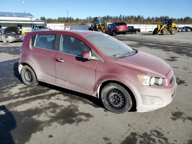 1G1JC6SH5C4122294 - 2012 CHEVROLET SONIC LT RED photo 4