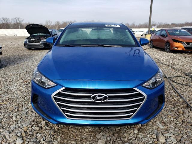 5NPD74LF0JH264408 - 2018 HYUNDAI ELANTRA SE BLUE photo 5