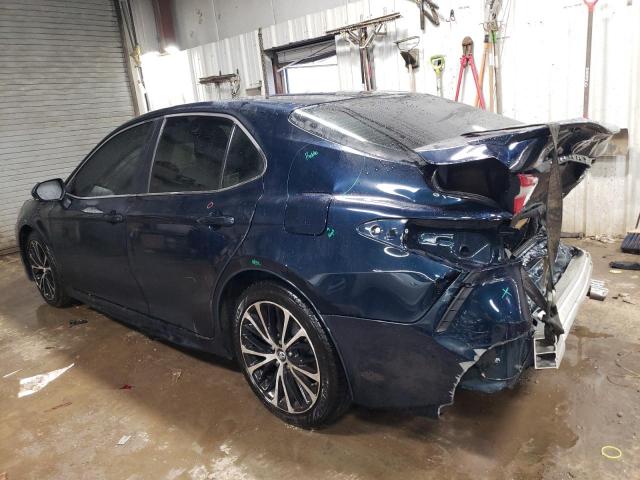 4T1B11HK9JU654762 - 2018 TOYOTA CAMRY L BLUE photo 2