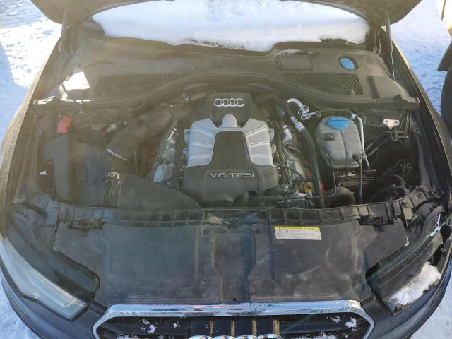 WAUJGAFC0CN146426 - 2012 AUDI A6 PRESTIGE შავი ფოტო 11