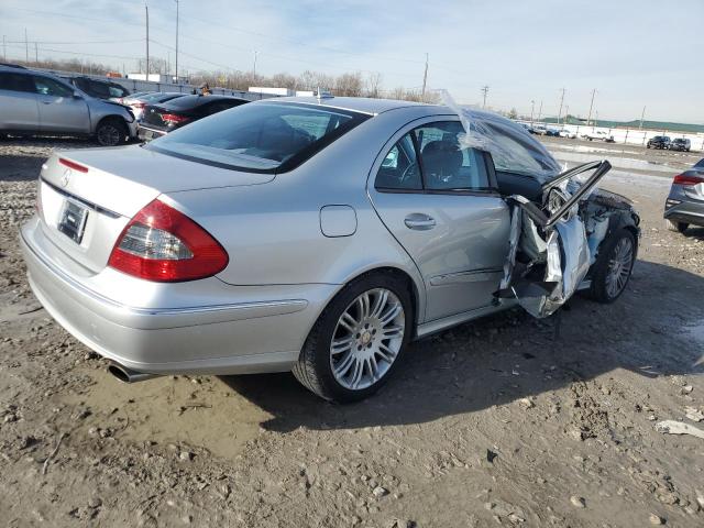 WDBUF56X48B235162 - 2008 MERCEDES-BENZ E 350 SILVER photo 3