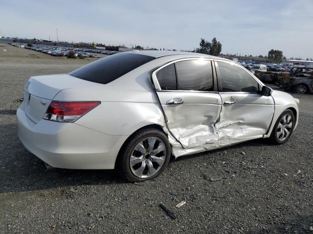 1HGCP36818A051358 - 2008 HONDA ACCORD EXL WHITE photo 3