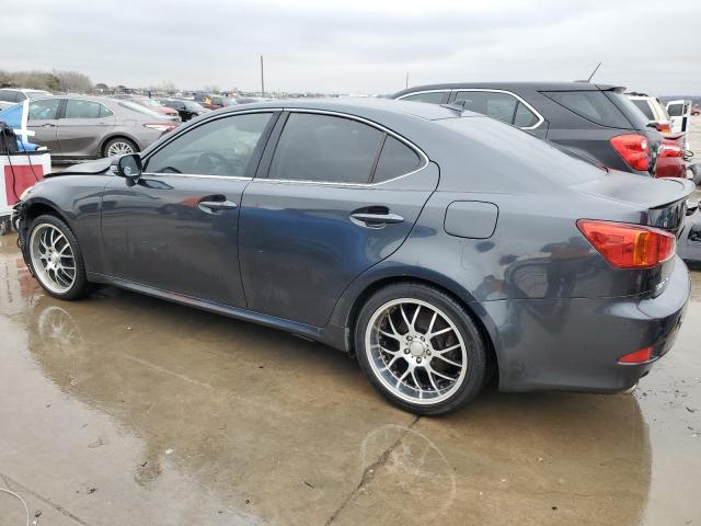 JTHBK262792087452 - 2009 LEXUS IS 250 GRAY photo 2