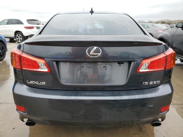 JTHBK262792087452 - 2009 LEXUS IS 250 GRAY photo 6