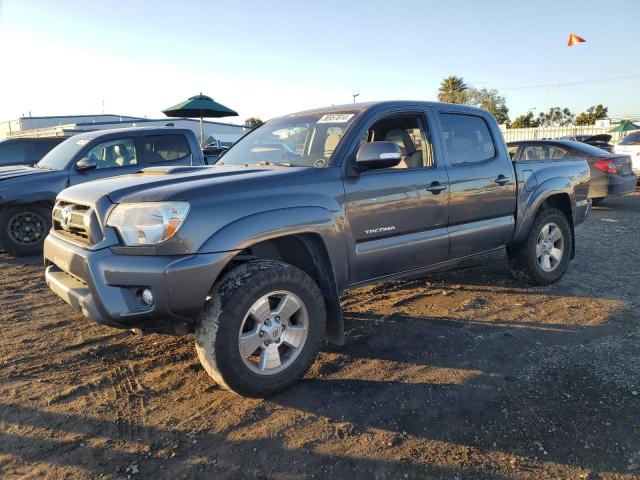3TMJU4GN7FM191603 - 2015 TOYOTA TACOMA DOUBLE CAB PRERUNNER GRAY photo 1