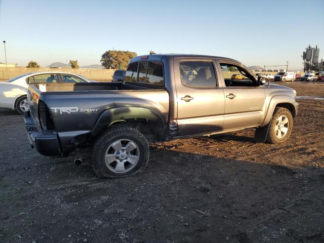 3TMJU4GN7FM191603 - 2015 TOYOTA TACOMA DOUBLE CAB PRERUNNER GRAY photo 3