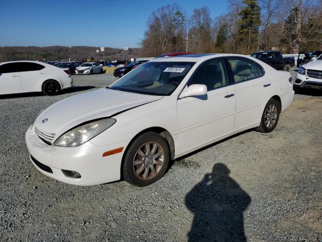 JTHBA30G245030435 - 2004 LEXUS ES 330 WHITE photo 1