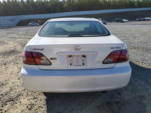 JTHBA30G245030435 - 2004 LEXUS ES 330 WHITE photo 6