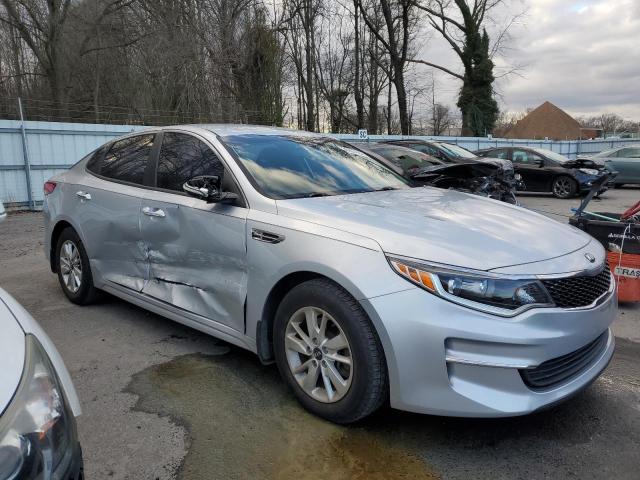 5XXGT4L35GG035810 - 2016 KIA OPTIMA LX SILVER photo 4