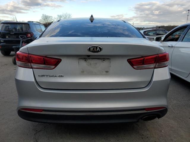 5XXGT4L35GG035810 - 2016 KIA OPTIMA LX SILVER photo 6