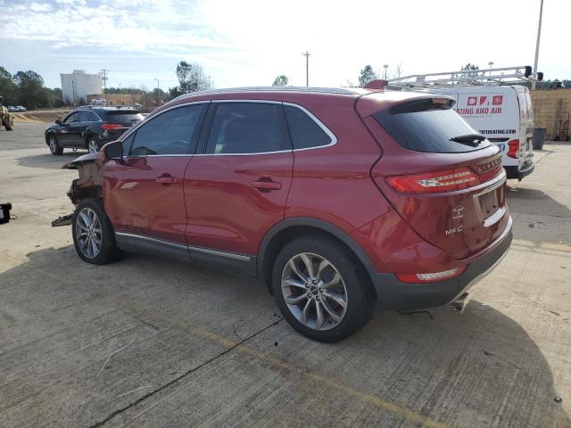 5LMCJ2C9XKUL16834 - 2019 LINCOLN MKC SELECT 勃艮第红 照片 2