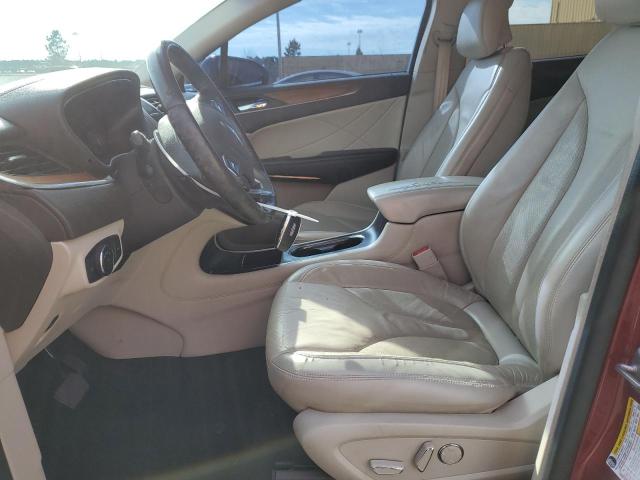 5LMCJ2C9XKUL16834 - 2019 LINCOLN MKC SELECT 勃艮第红 照片 7