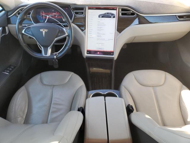 5YJSA1H17FF080643 - 2015 TESLA MODEL S 85 GRAY photo 8