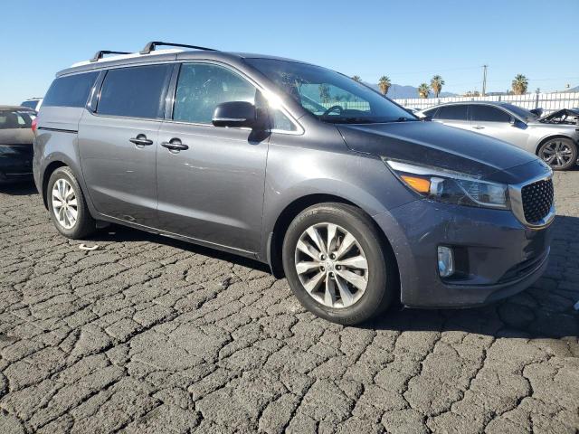 KNDMC5C11G6174984 - 2016 KIA SEDONA EX CHARCOAL photo 4