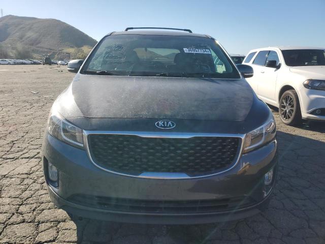 KNDMC5C11G6174984 - 2016 KIA SEDONA EX CHARCOAL photo 5