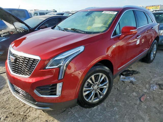 1GYKNCRS7MZ194795 - 2021 CADILLAC XT5 PREMIU RED photo 2