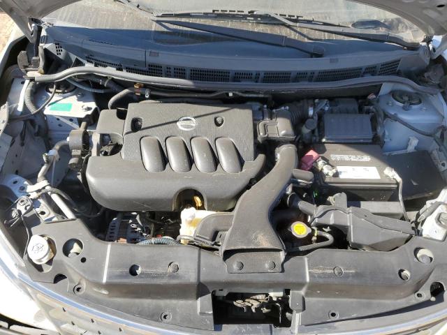 3N1BC13E78L440165 - 2008 NISSAN VERSA S SILVER photo 11