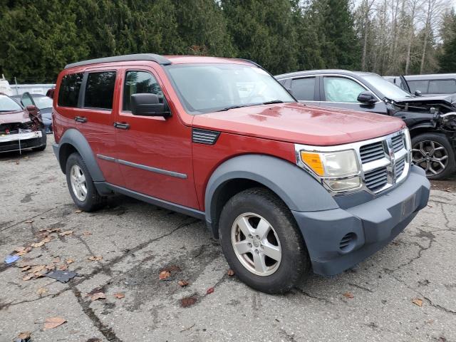 1D8GU28K67W562966 - 2007 DODGE NITRO SXT RED photo 4