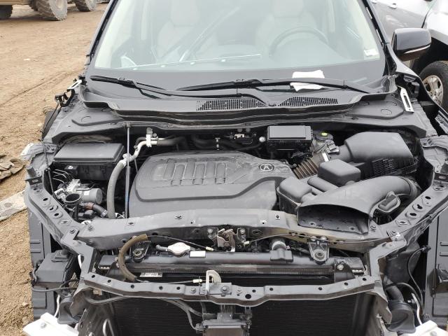 5FRYD4H59HB033248 - 2017 ACURA MDX TECHNOLOGY BLACK photo 12
