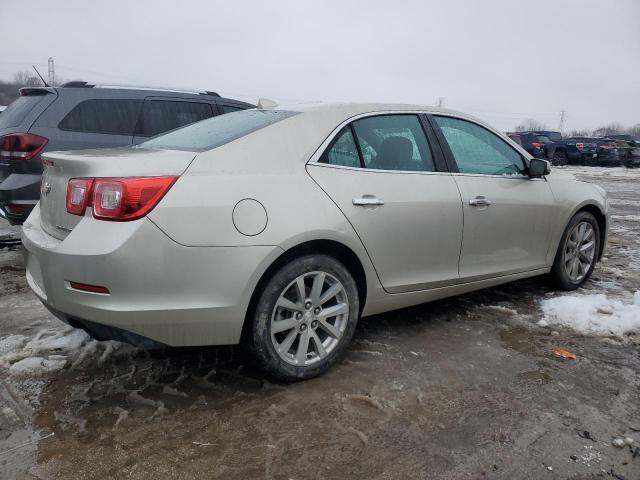 1G11H5SL0EF234511 - 2014 CHEVROLET MALIBU LTZ GOLD photo 3