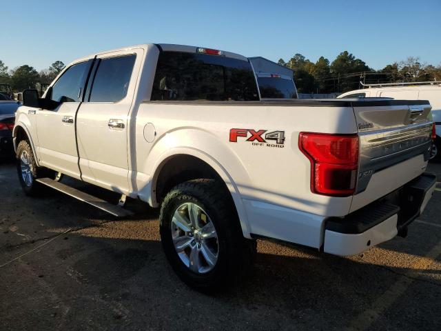 1FTEW1E48LFB99113 - 2020 FORD F150 SUPERCREW WHITE photo 2