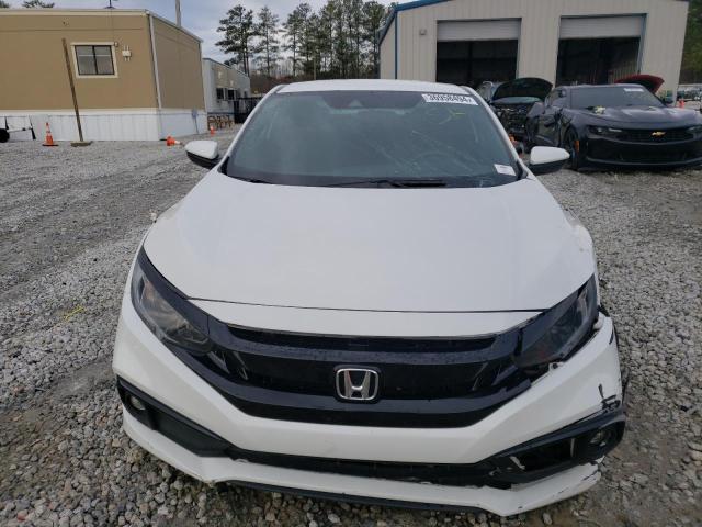 2HGFC4B84KH300930 - 2019 HONDA CIVIC SPORT WHITE photo 5