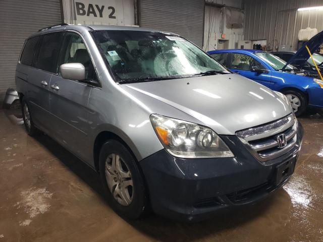 5FNRL38497B054738 - 2007 HONDA ODYSSEY EX GRAY photo 4