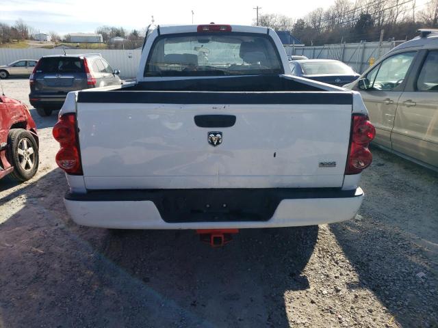 1D7HA18247S226171 - 2007 DODGE RAM 1500 ST WHITE photo 6