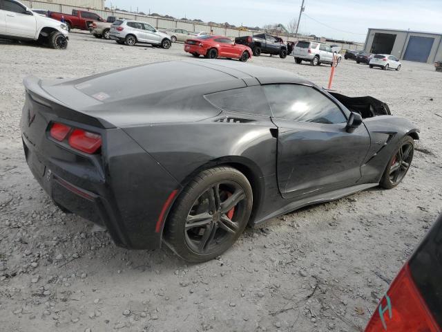 1G1YB2D75H5111103 - 2017 CHEVROLET CORVETTE STINGRAY 1LT BLACK photo 3