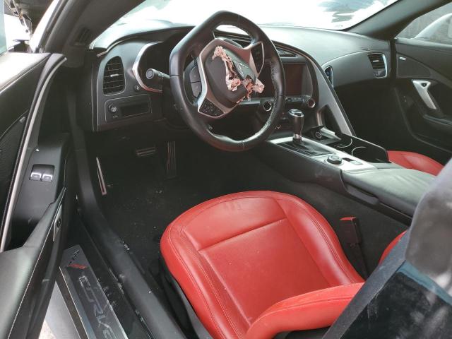 1G1YB2D75H5111103 - 2017 CHEVROLET CORVETTE STINGRAY 1LT BLACK photo 8