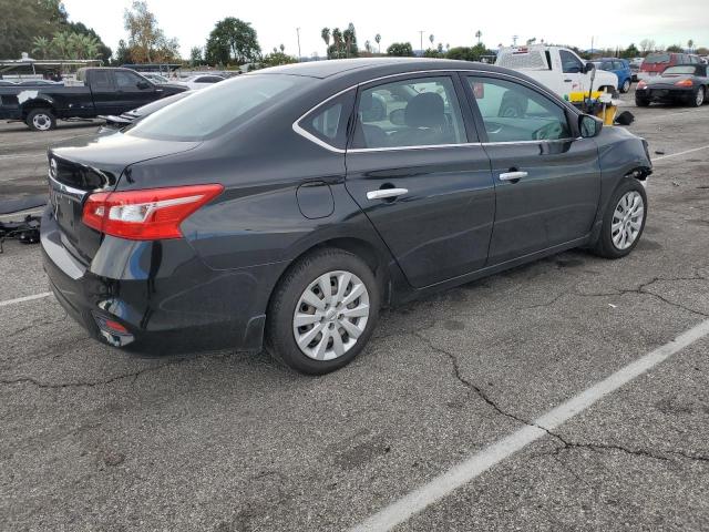 3N1AB7AP8JY306375 - 2018 NISSAN SENTRA S BLACK photo 3