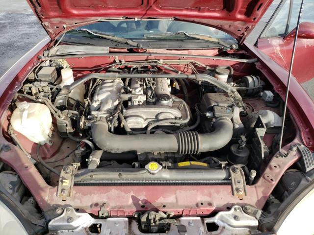 JM1NB353430302867 - 2003 MAZDA MX-5 MIATA BASE GRAY photo 11