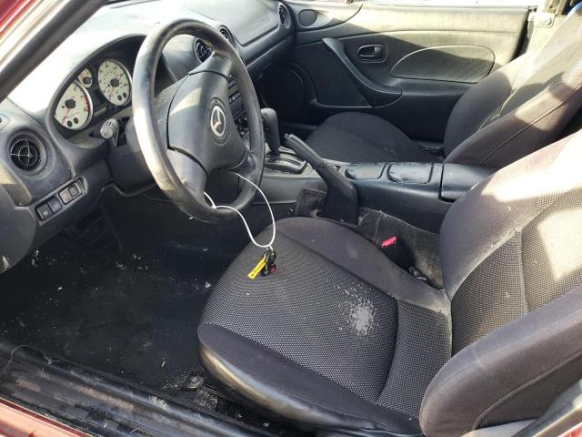 JM1NB353430302867 - 2003 MAZDA MX-5 MIATA BASE GRAY photo 7