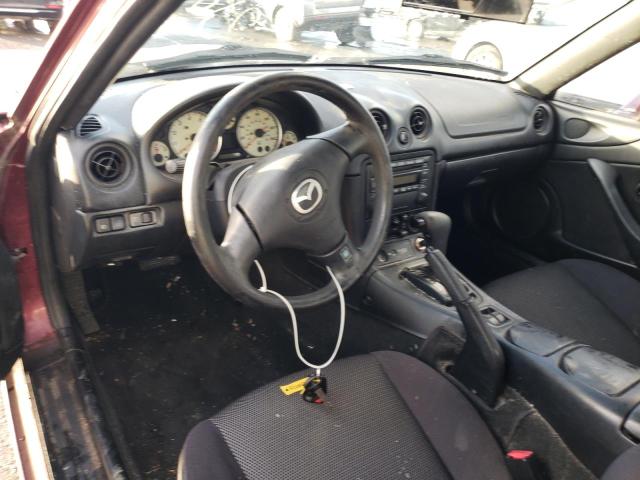 JM1NB353430302867 - 2003 MAZDA MX-5 MIATA BASE GRAY photo 8