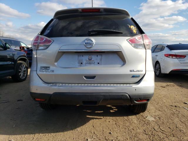 5N1AT2MV6EC813325 - 2014 NISSAN ROGUE S SILVER photo 6