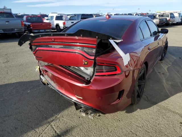 2C3CDXGJ4LH107288 - 2020 DODGE CHARGER SC BURGUNDY photo 3