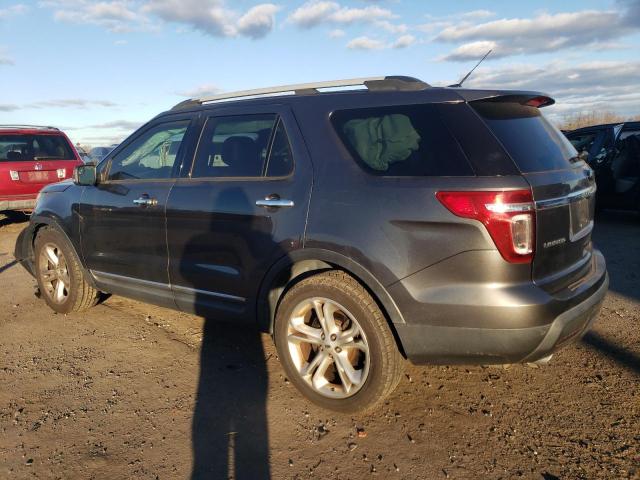 1FM5K7F80FGB81814 - 2015 FORD EXPLORER LIMITED GRAY photo 2