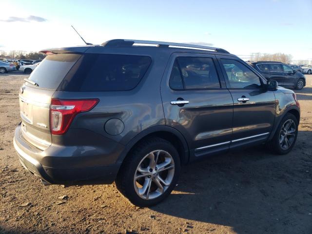 1FM5K7F80FGB81814 - 2015 FORD EXPLORER LIMITED GRAY photo 3