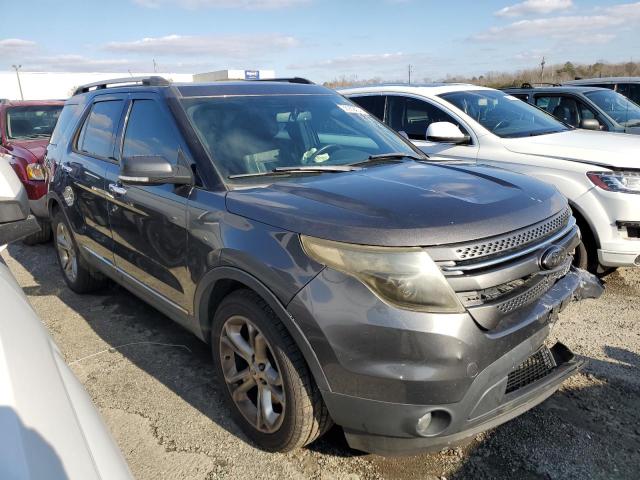 1FM5K7F80FGB81814 - 2015 FORD EXPLORER LIMITED GRAY photo 4