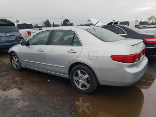 JHMCN36435C012920 - 2005 HONDA ACCORD HYBRID SILVER photo 2