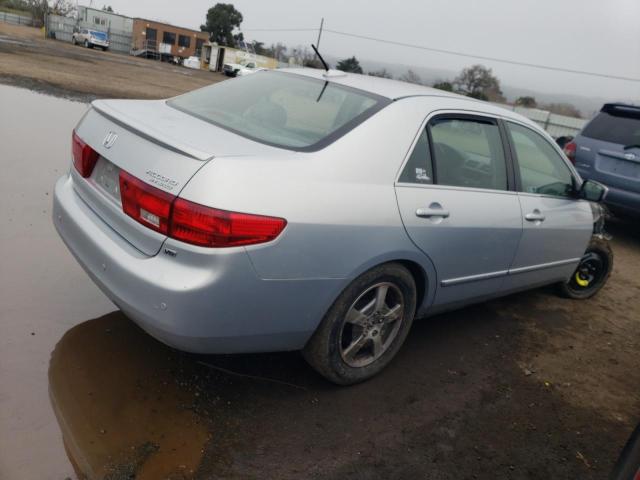 JHMCN36435C012920 - 2005 HONDA ACCORD HYBRID SILVER photo 3