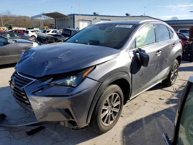 JTJYARBZ2K2143679 - 2019 LEXUS NX 300 BASE ნაცრისფერი ფოტო 1