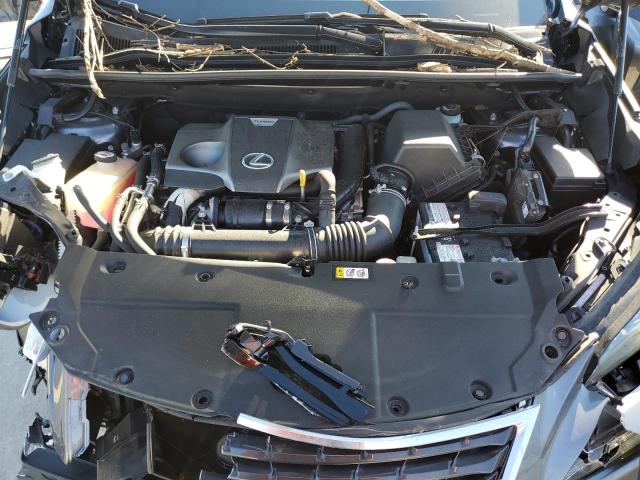 JTJYARBZ2K2143679 - 2019 LEXUS NX 300 BASE ნაცრისფერი ფოტო 12